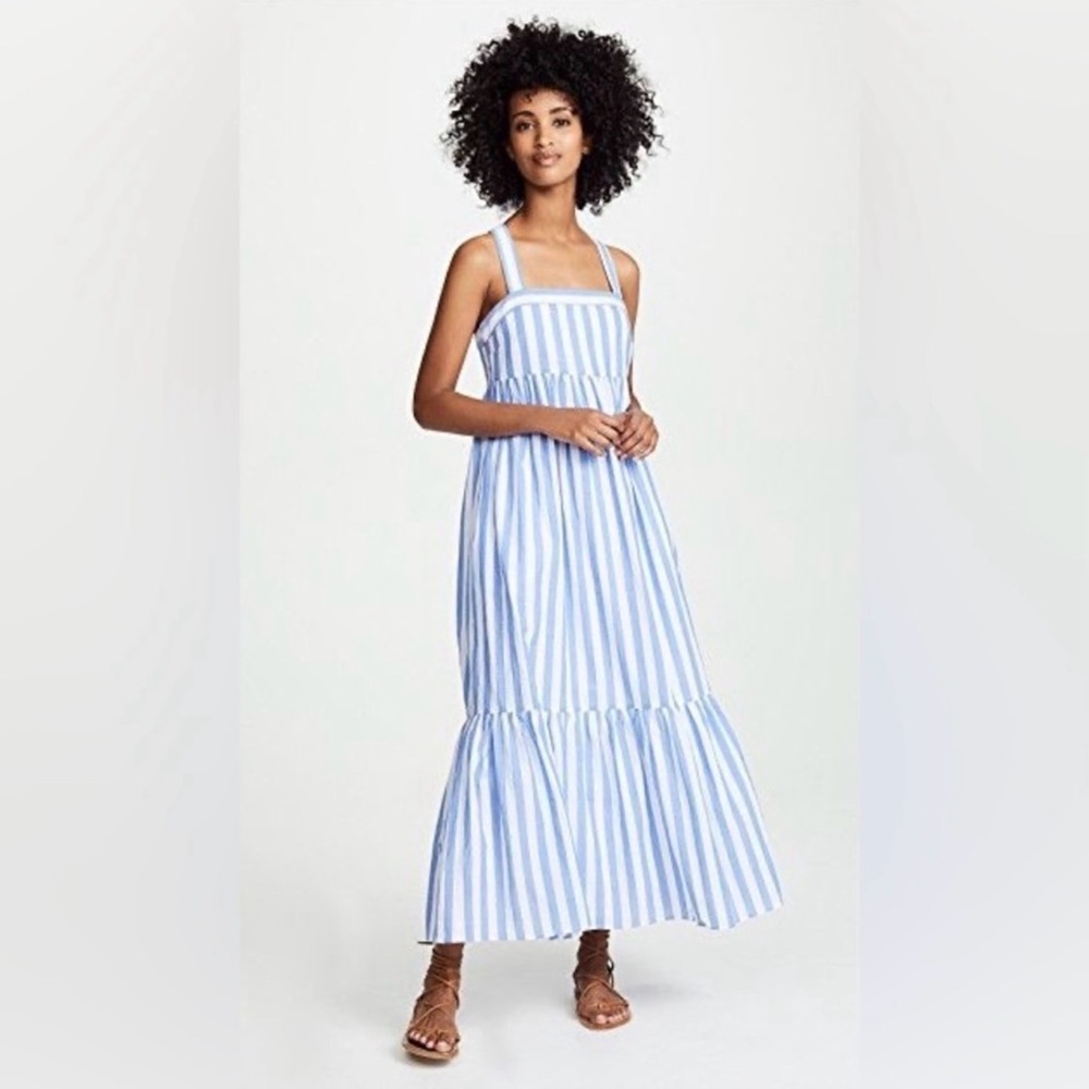 English Factory Striped Midi